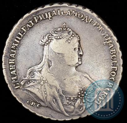 Picture 1 rouble 1739 year СПБ "Petersburg type"