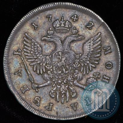 Picture 1 rouble 1742 year СПБ 