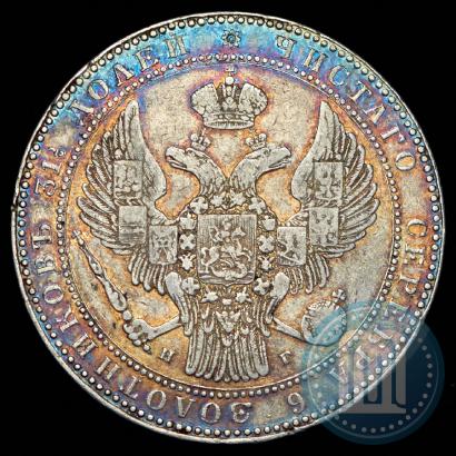 Picture 1,5 roubles - 10 złotych 1834 year НГ 