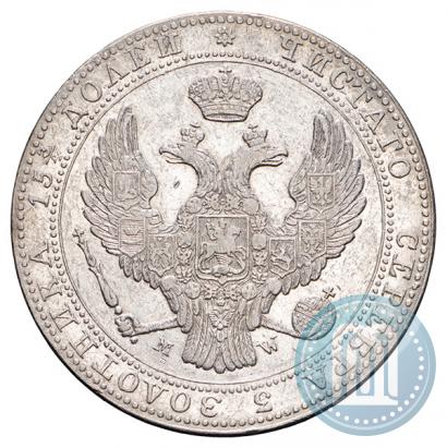 Picture 3/4 roubles - 5 złotych 1840 year MW 