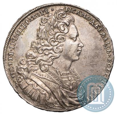 Picture 1 rouble 1727 year  "Moscow type"