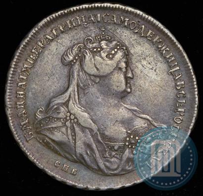 Picture 1 rouble 1739 year СПБ "Petersburg type"