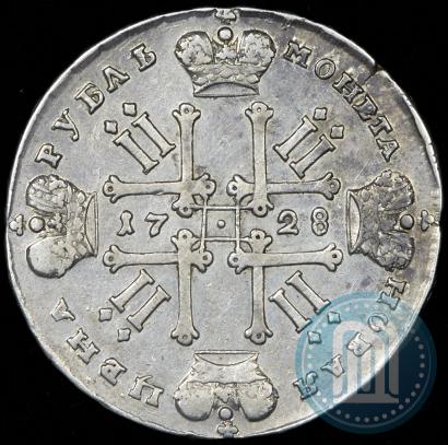 Picture 1 rouble 1728 year  "Type of 1728"