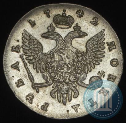 Picture 1 rouble 1742 year СПБ 