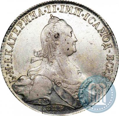 Фото 1 рубль 1773 года СПБ-ЯЧ-Т.И. 