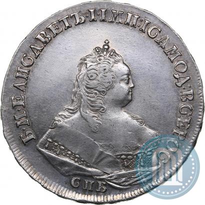 Picture 1 rouble 1742 year СПБ 