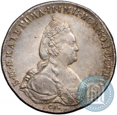 Picture 1 rouble 1786 year СПБ-ЯА 
