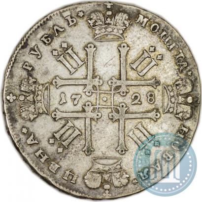 Picture 1 rouble 1728 year  "Type of 1728"