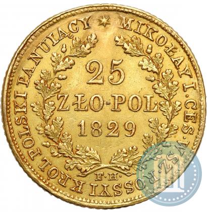 Picture 25 złotych 1829 year FH 