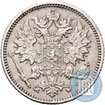 Фото 25 пенни 1873 года S 