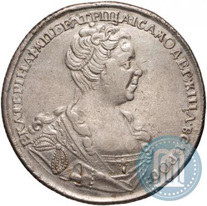 Picture 1 rouble 1727 year СПБ "Small head"