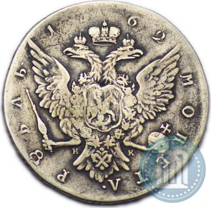 Picture 1 rouble 1762 year СПБ-НК 