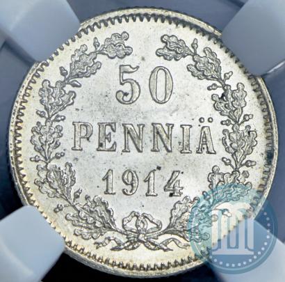 Picture 50 pennia 1914 year S 