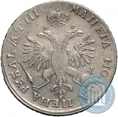 Picture 1 rouble 1718 year OK-L 