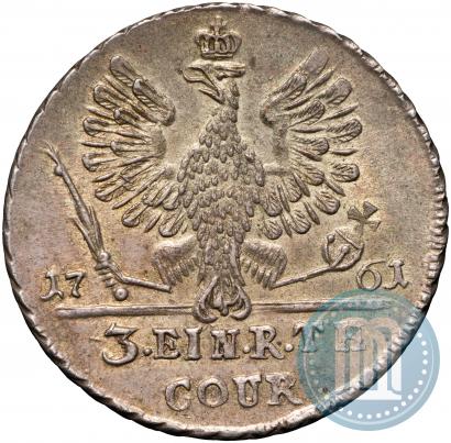 Picture 1/3 Thaler 1761 year  