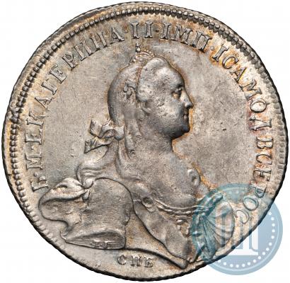 Picture 1 rouble 1773 year СПБ-ЯЧ-Т.I. 