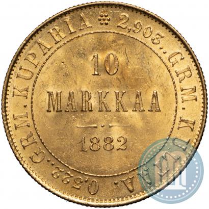 Picture 10 markkaa 1882 year S 