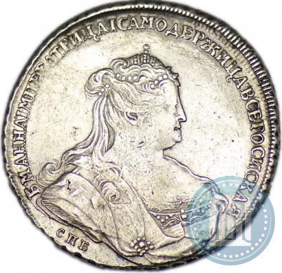 Picture 1 rouble 1738 year СПБ "Petersburg type"