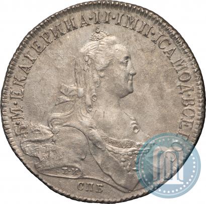 Picture 1 rouble 1773 year СПБ-ЯЧ-Т.И. 