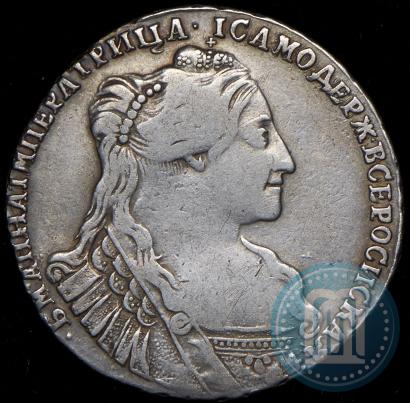 Picture Poltina 1734 year  "Type of 1735"