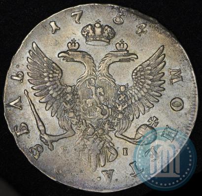 Picture 1 rouble 1754 year ММД-ЕI 