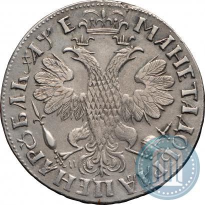 Picture 1 rouble 1705 year МД 