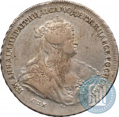 Picture 1 rouble 1740 year СПБ "Petersburg type"