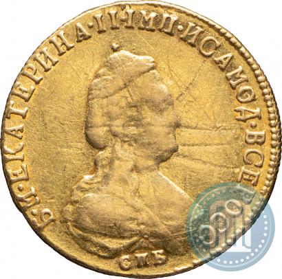 Picture 5 roubles 1795 year СПБ 