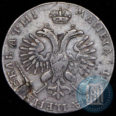 Picture 1 rouble 1718 year OK 