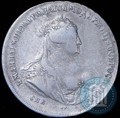 Picture 1 rouble 1740 year СПБ "Petersburg type"