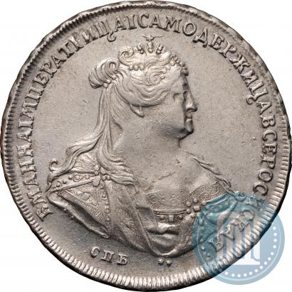 Picture 1 rouble 1740 year СПБ "Petersburg type"