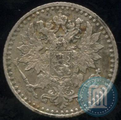 Picture 25 pennia 1865 year S 