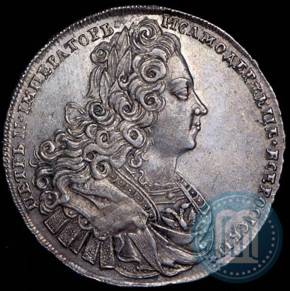 Picture 1 rouble 1727 year  "Moscow type"