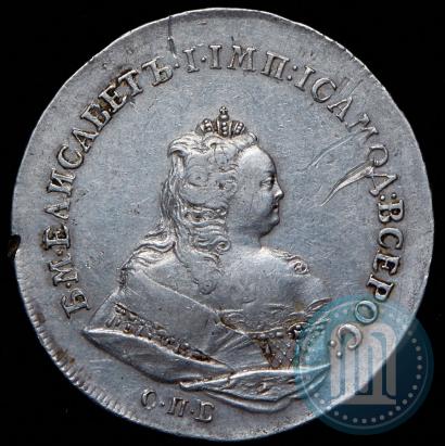 Picture 1 rouble 1742 year СПБ 