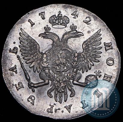 Picture 1 rouble 1742 year СПБ 