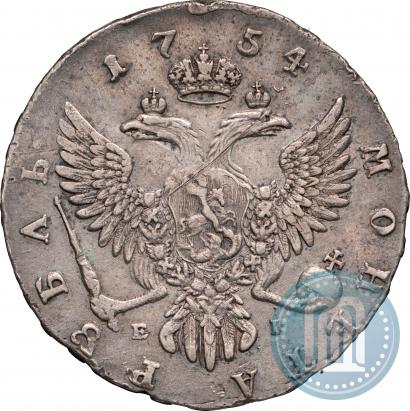 Picture 1 rouble 1754 year ММД-ЕI 