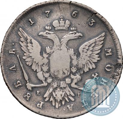 Picture 1 rouble 1763 year ММД-EI 