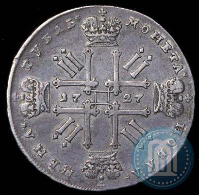 Picture 1 rouble 1727 year  "Moscow type"