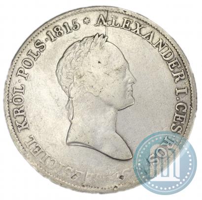 Picture 5 złotych 1830 year KG 