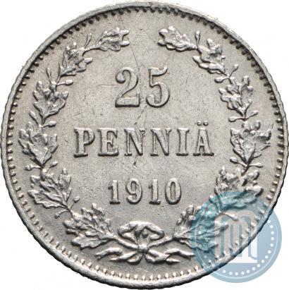 Picture 25 pennia 1910 year L 