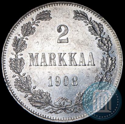 Picture 2 markkaa 1908 year L 