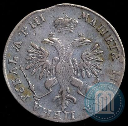 Picture 1 rouble 1718 year OK-L 