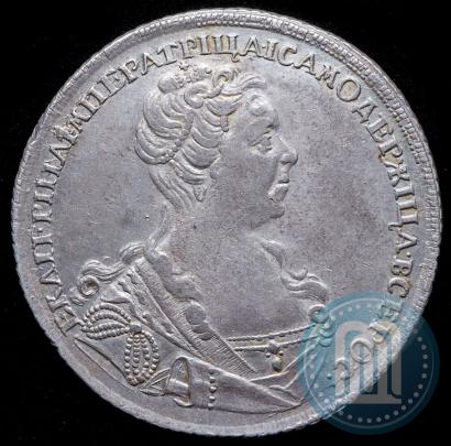 Picture 1 rouble 1727 year СПБ "Small head"