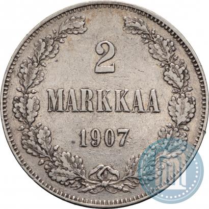 Picture 2 markkaa 1907 year L 