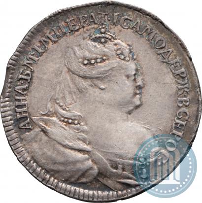 Picture Token Coin 1740 year  "To commemorate the Death of Empress Anna"