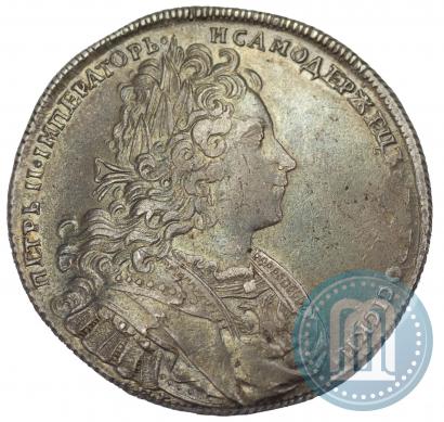 Picture 1 rouble 1727 year СПБ "Petersburg type"