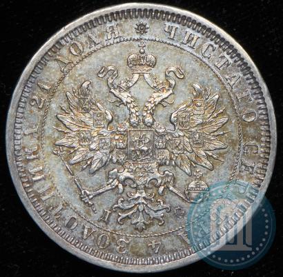 Picture 1 rouble 1883 year СПБ-ДС 