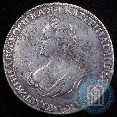 Picture 1 rouble 1725 year  "Mourning rouble"