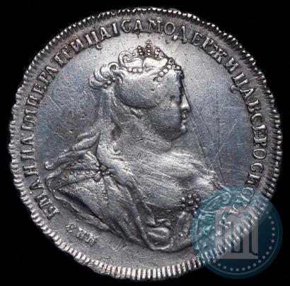 Picture 1 rouble 1740 year СПБ "Petersburg type"