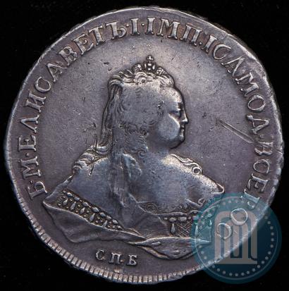 Picture 1 rouble 1752 year СПБ-IM 